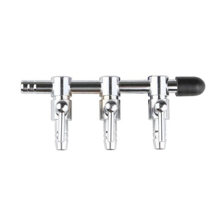 Fish Tank Oxygen Pipe Stainless Steel Distributor Oxygen Regulating Valve, One Head, Two Heads, Three Heads, Four Heads, Five Heads, Six Heads, Eight Heads, Ten Heads