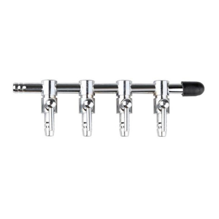 Fish Tank Oxygen Pipe Stainless Steel Distributor Oxygen Regulating Valve, One Head, Two Heads, Three Heads, Four Heads, Five Heads, Six Heads, Eight Heads, Ten Heads