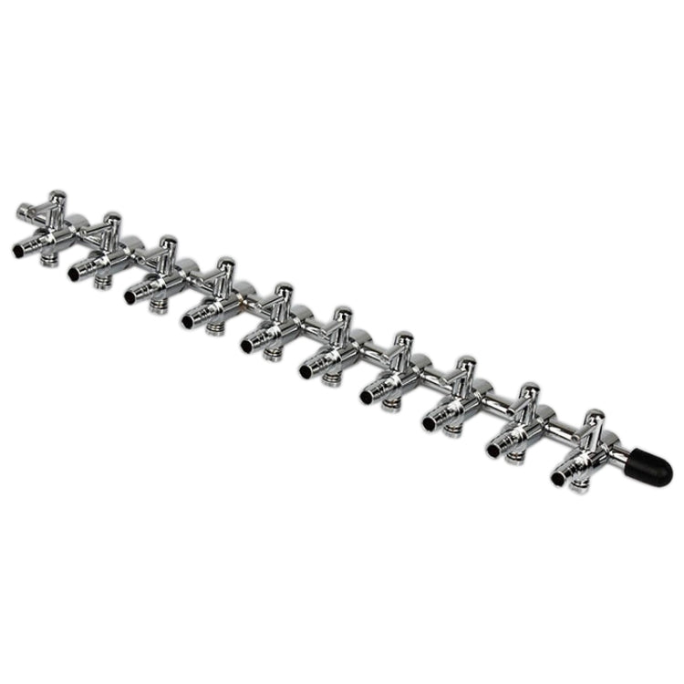 Fish Tank Oxygen Pipe Stainless Steel Distributor Oxygen Regulating Valve, One Head, Two Heads, Three Heads, Four Heads, Five Heads, Six Heads, Eight Heads, Ten Heads