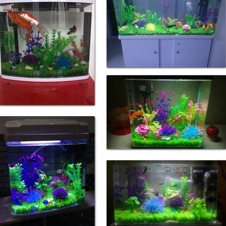 2 PCS Simulation Lawn Shopping Mall Indoor And Outdoor Fish Tank Turtle Tank Green Plant Decoration, Size: 25x25x3.5cm, 81 Mesh Pine, Snapdragon Lawn