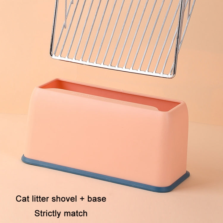 Metal Wooden Handle Cat Litter Remove Pet Cleaning Tool, Specification, Cat Litter Shovel, Base (Random Color Delivery)