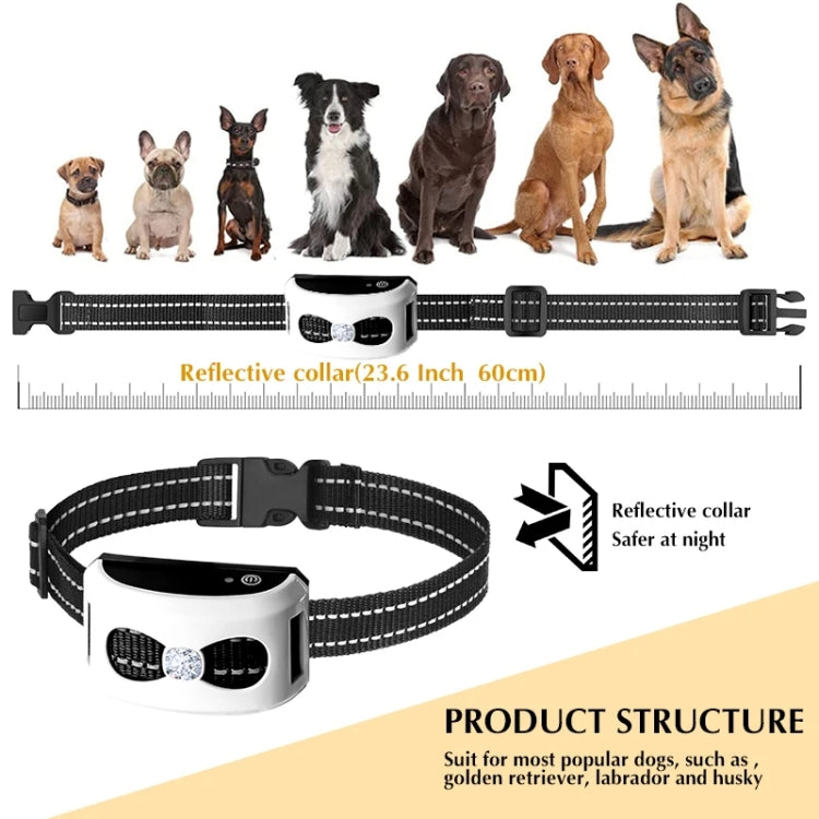 Pet Electronic Fence Wireless Stop Barker Outdoor Dog Collar Remote Control Dog Trainer, 1 Drag 1, 1 Drag 2, 1 Drag 3