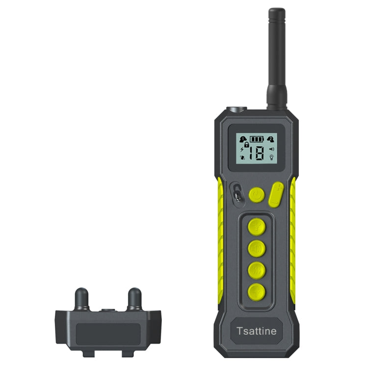 Tsattine T10 IP68 Waterproof 2000FT Dog Training Device with LCD Light