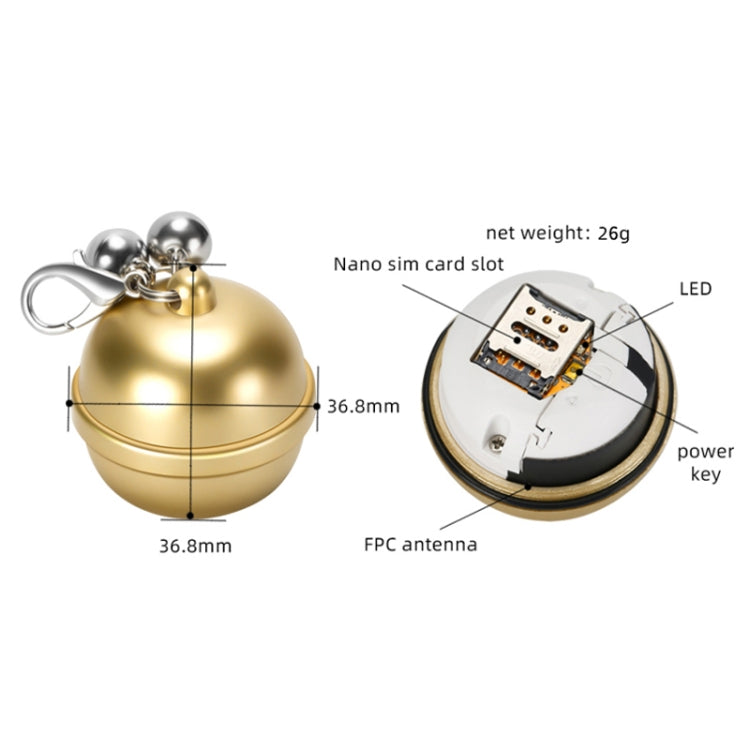 G15 2G IP67 Waterproof Pet GPS Tracker GPS + Beidou + AGPS + WiFi + Base Station Locator, G15 (Gold), G15 (Silver)