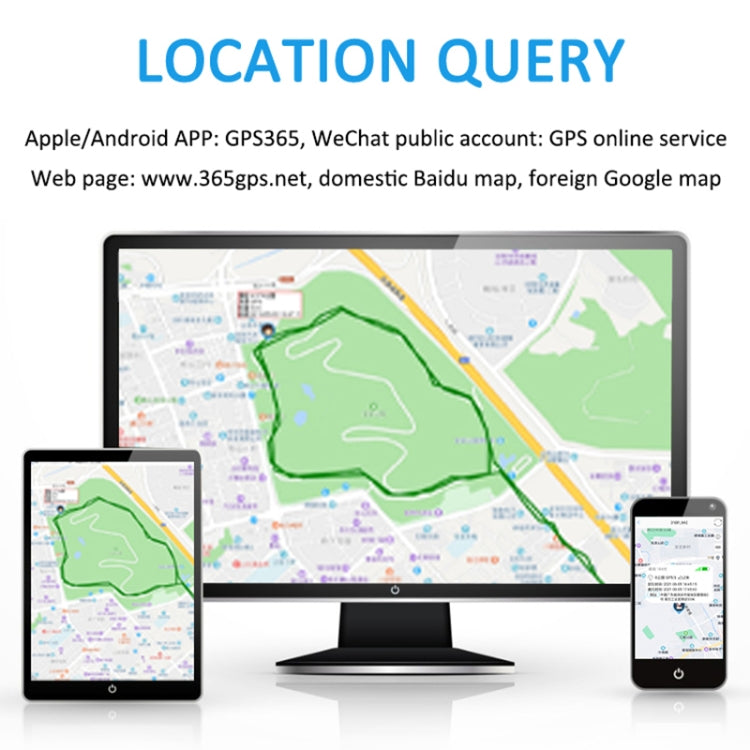 G15 2G IP67 Waterproof Pet GPS Tracker GPS + Beidou + AGPS + WiFi + Base Station Locator