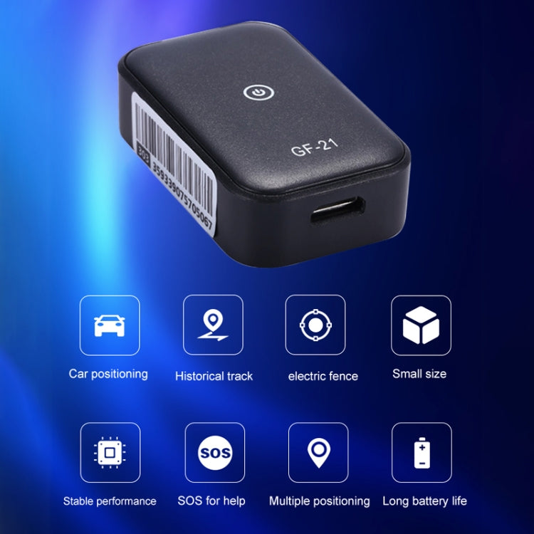 2G Car / Pet GPS Tracker GPS+LBS+WiFi Locator, GF21