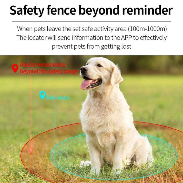 P03 2G Waterproof Pet GPS Tracker GPS+AGPS+WiFi+LBS Locator