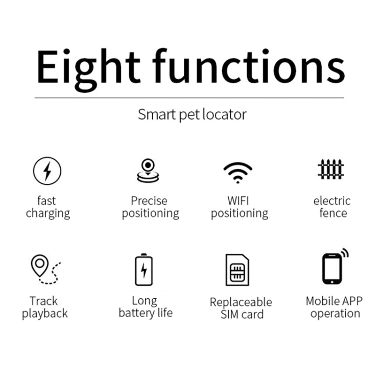 P03 2G Waterproof Pet GPS Tracker GPS+AGPS+WiFi+LBS Locator