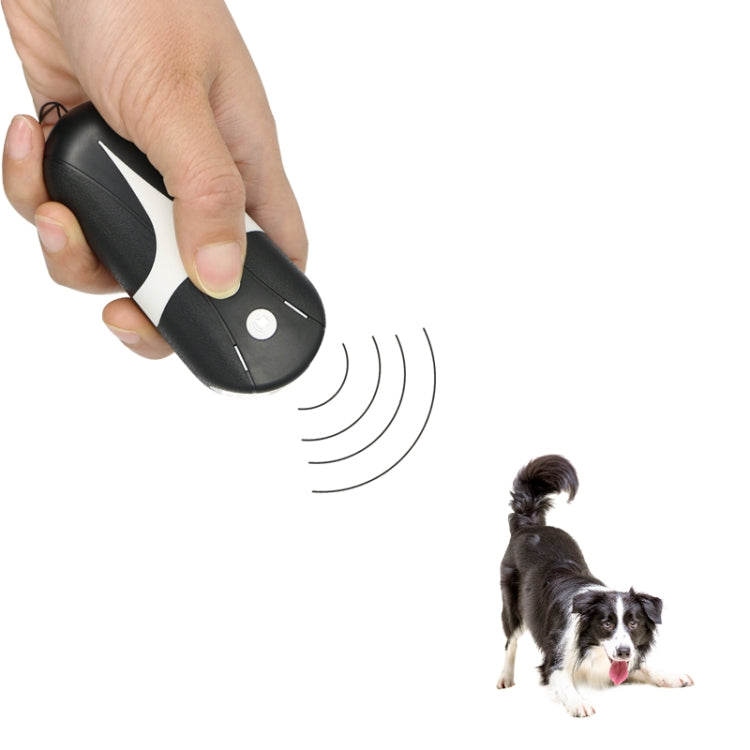 RC-534 Handheld Portable Ultrasonic Dog Repeller with LED Lights