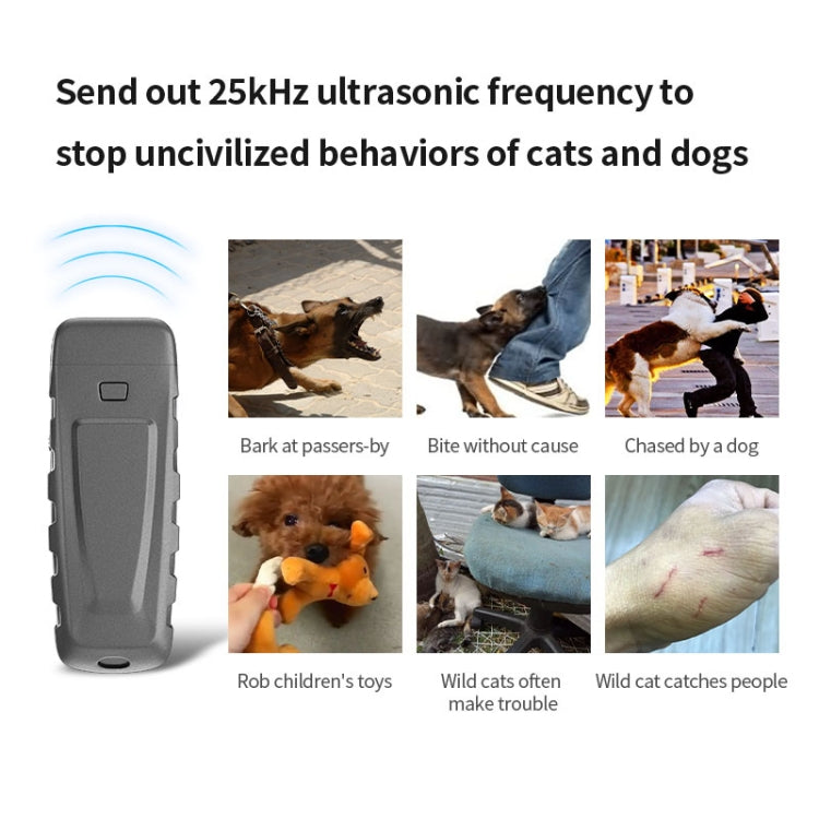 Rechargeable Ultrasonic Bark Stopper Automatic Identification of Sonic Dog Trainer