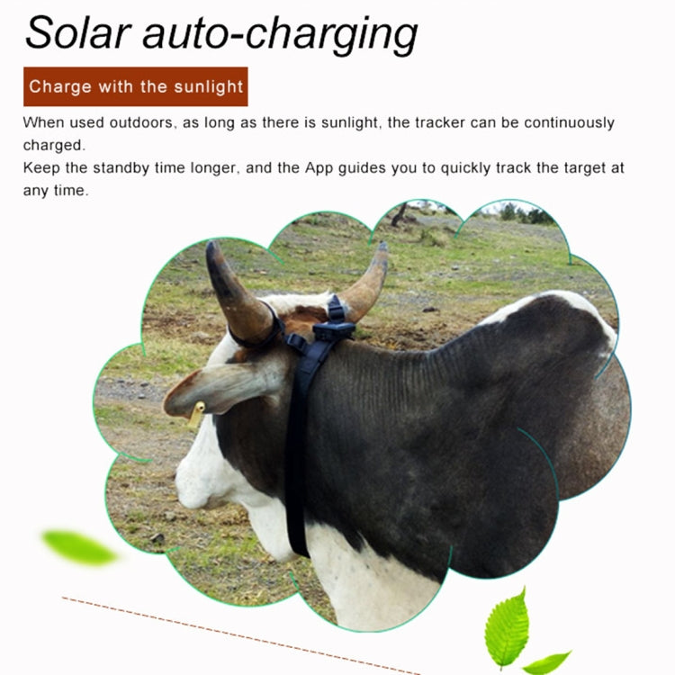 RF-V24 4G Solar GPS Tracking Locator Livestock Tracker, with 2G Memory, with 4G Memory