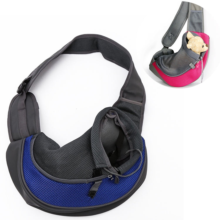 Dog and Cat Sling Carrier Hands Free Reversible Pet Papoose Bag, Size：Small