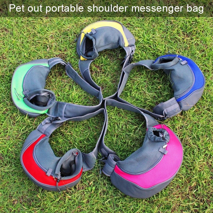 Dog and Cat Sling Carrier Hands Free Reversible Pet Papoose Bag, Size：Small