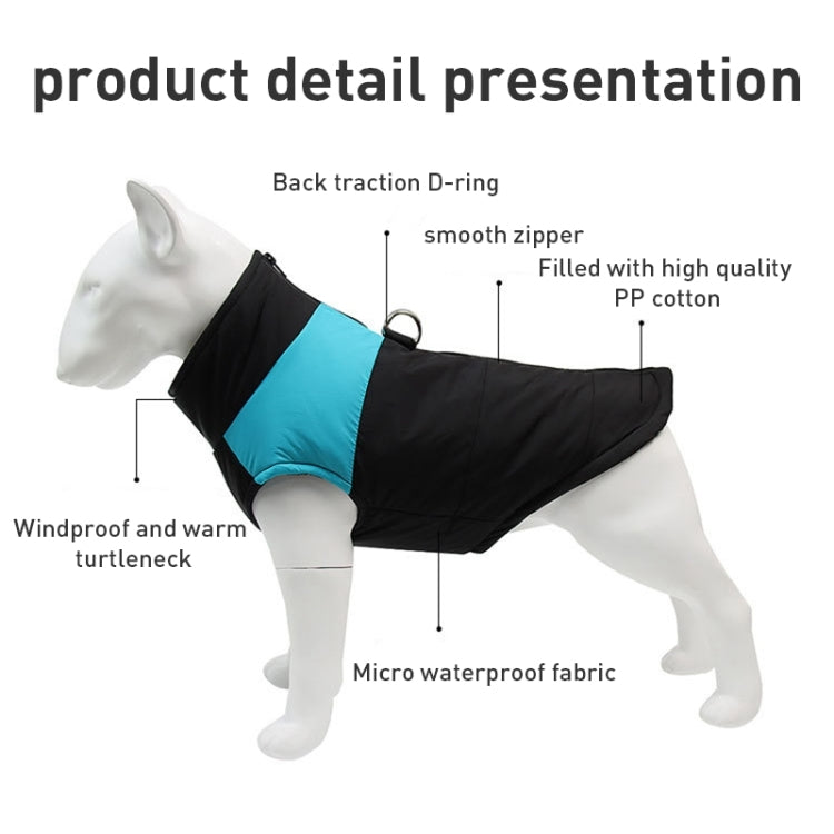 Pet Dog Cotton Vest Skit Suit, Size: 3XL, Chest: 58cm, Back Length: 50cm