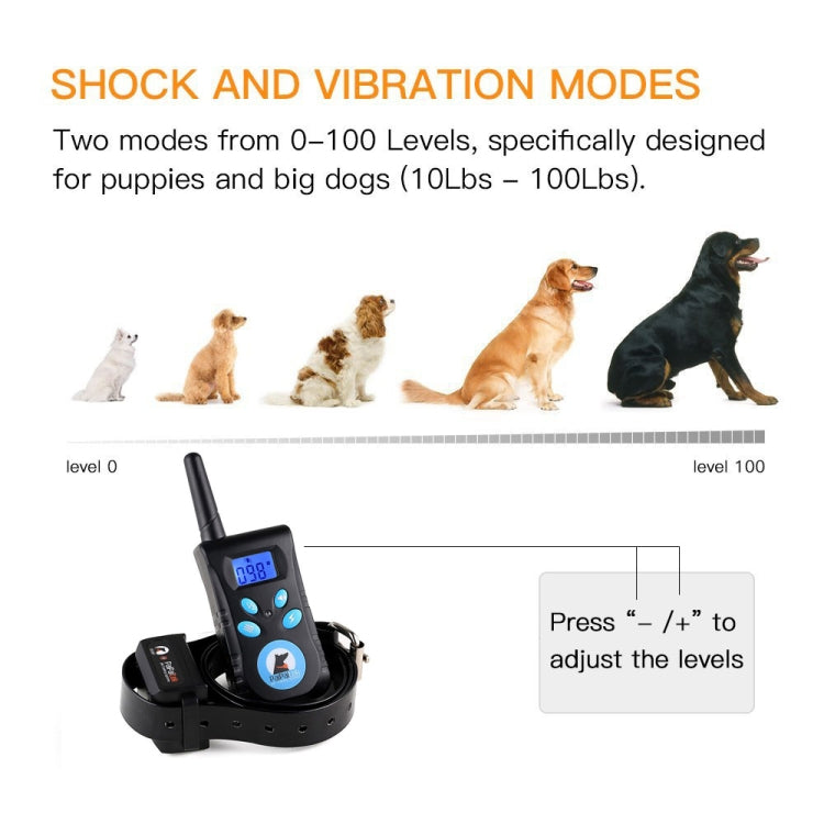 Automatic Anti Barking Collar Pet Training Control System + Electric Shock PU Leather Collar for Dogs