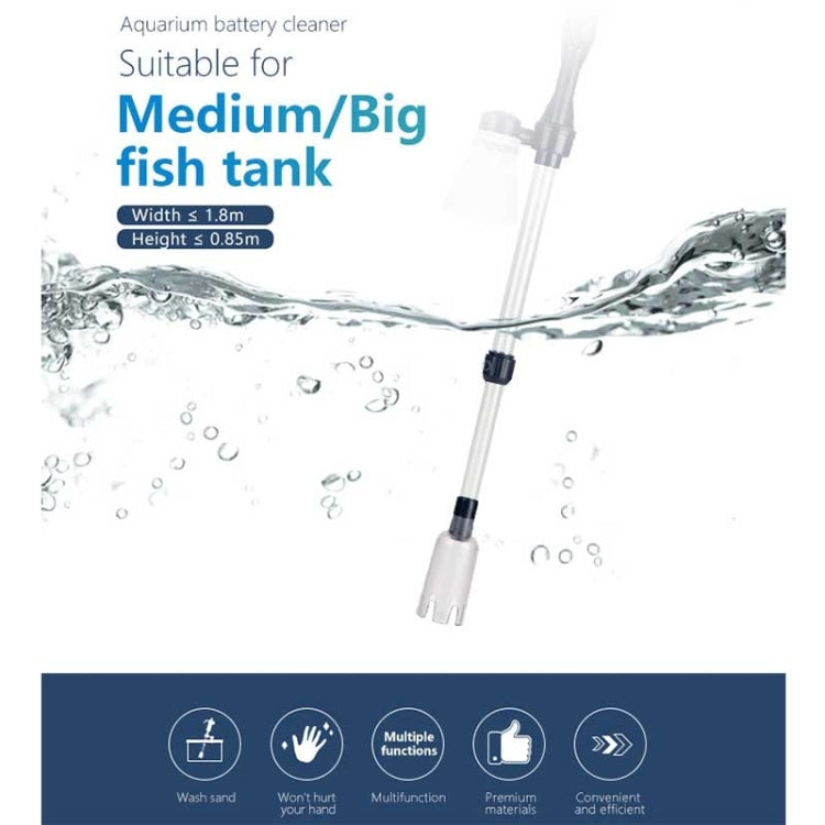 Electric Multi-functional Length Adjustable Fish Tank Cleaning Water Filter