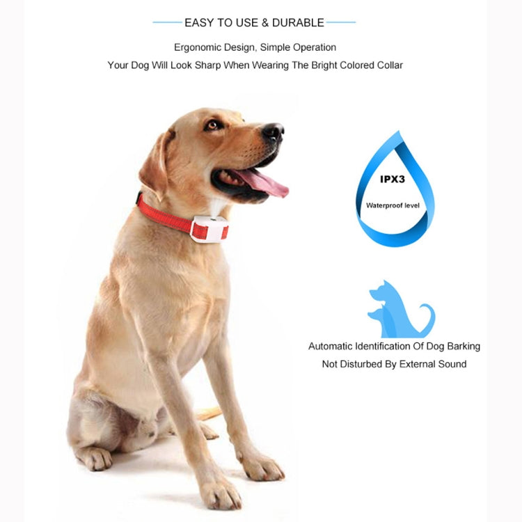 WELLTURN B490 Rechargeable Waterproof Pet Dog Training Automatic Spray Anti Barking Collar