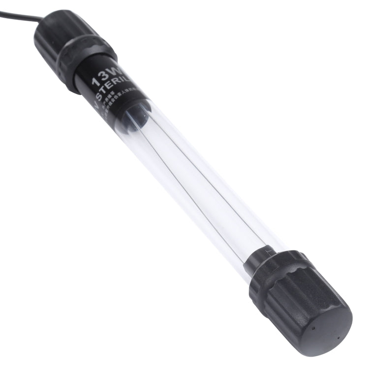 UV-013 13W Ultraviolet Germicidal Lamp Disinfection Light for Aquarium, EU Plug, 13W