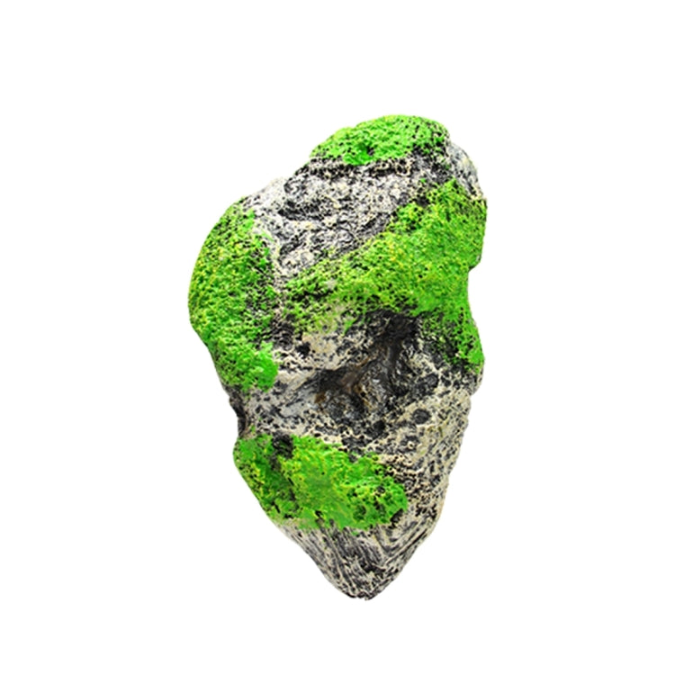 Aquarium Decoration Floating Pumice Suspended Stone Artificial Fish Tank Acuarios Moss Flying Rock Aquatic Ornament Landscape, Middle Size: 8.7 x 14.3cm