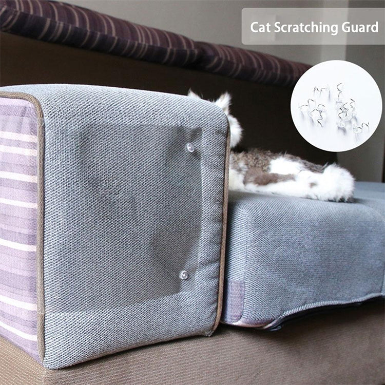 2 PCS Cat Scratch Protection PVC Sofa Anti-scratch Stickers , Size: 14x39cm