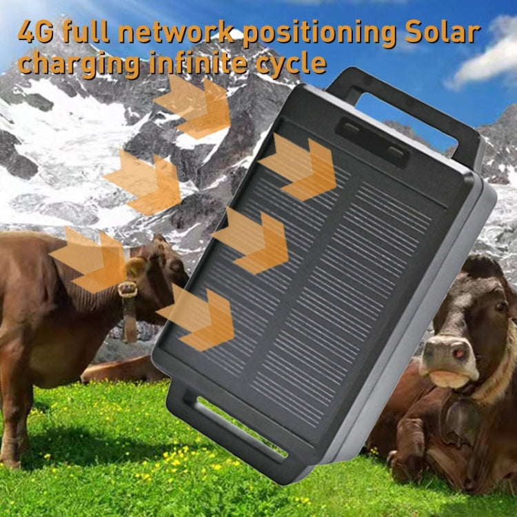 4G Version Intelligent Waterproof GPS Pet Tracker Solar Energy Cattle Sheep Electronic Position Locator