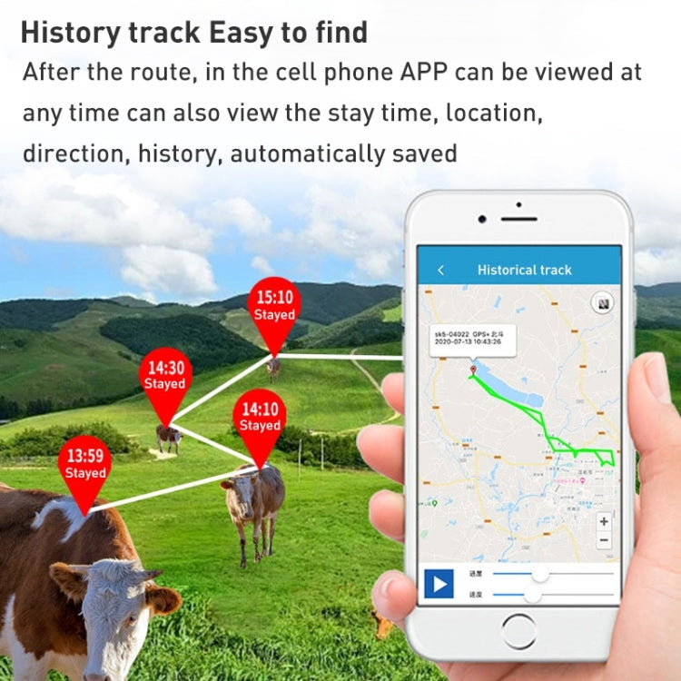 4G Version Intelligent Waterproof GPS Pet Tracker Solar Energy Cattle Sheep Electronic Position Locator