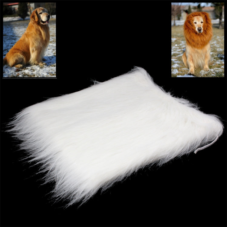 Large Pet Dog Cat Lion Wigs Mane Hair Festival Party Fancy Dress Clothes Costume, Lion Wigs Mane Hair