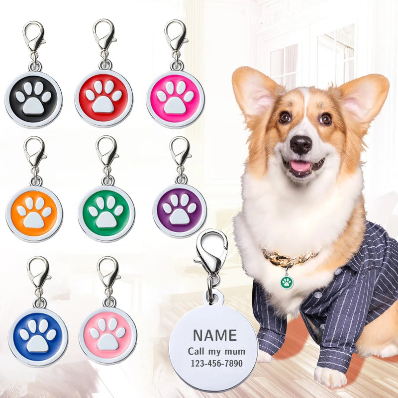 Custom Engraved Pet ID Tags & Collars