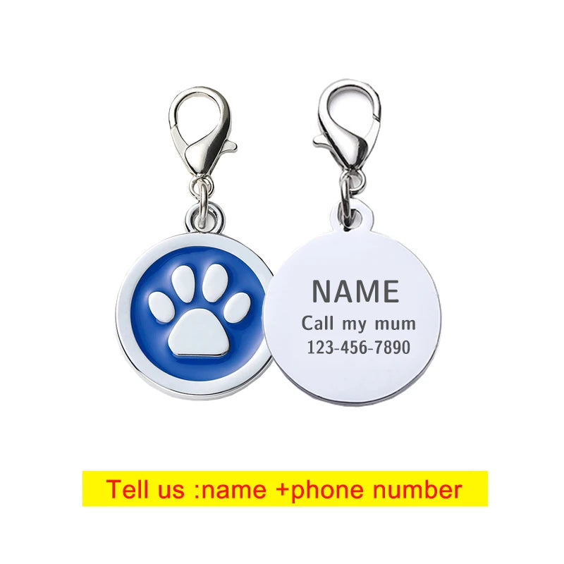 Custom Engraved Pet ID Tags & Collars