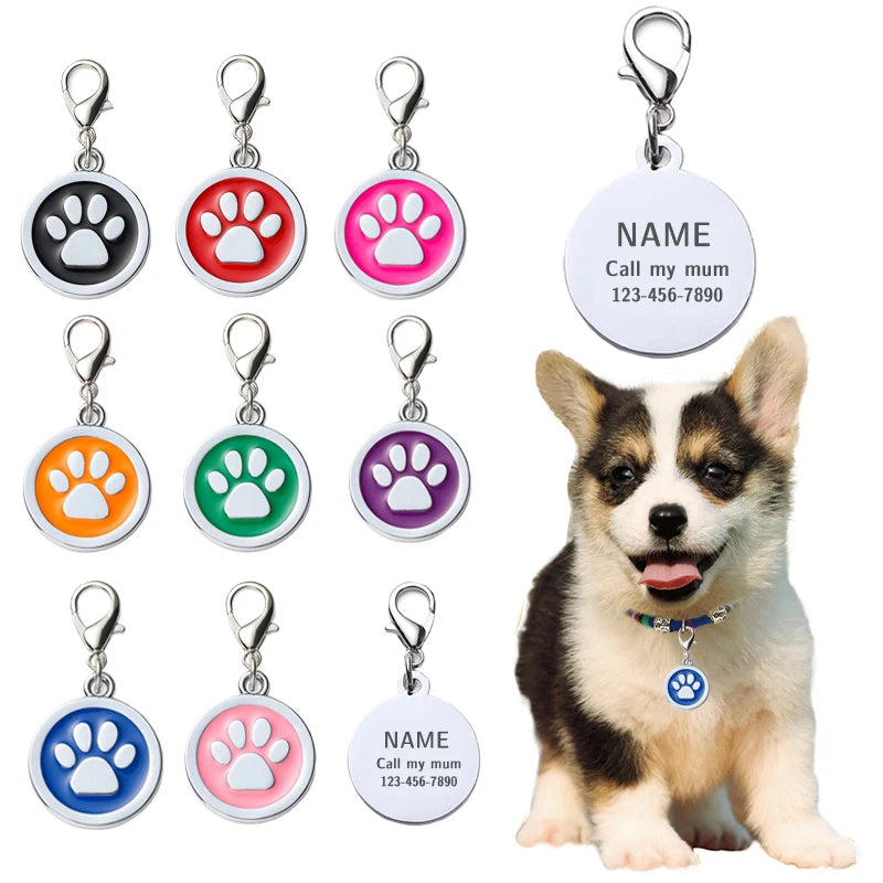 Custom Engraved Pet ID Tags & Collars