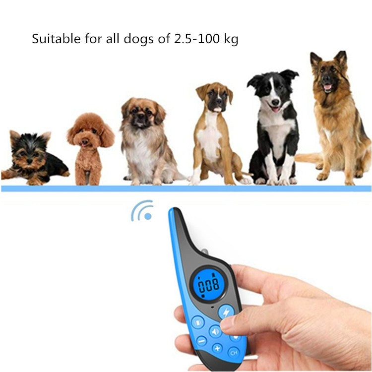 500m Charging Remote Control Dog Training Device Pet Bark Stopper