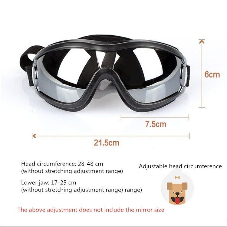 Pet Glasses Big Dog Goggles Waterproof Windproof Sunscreen UV Protection, Sunscreen UV Glasses