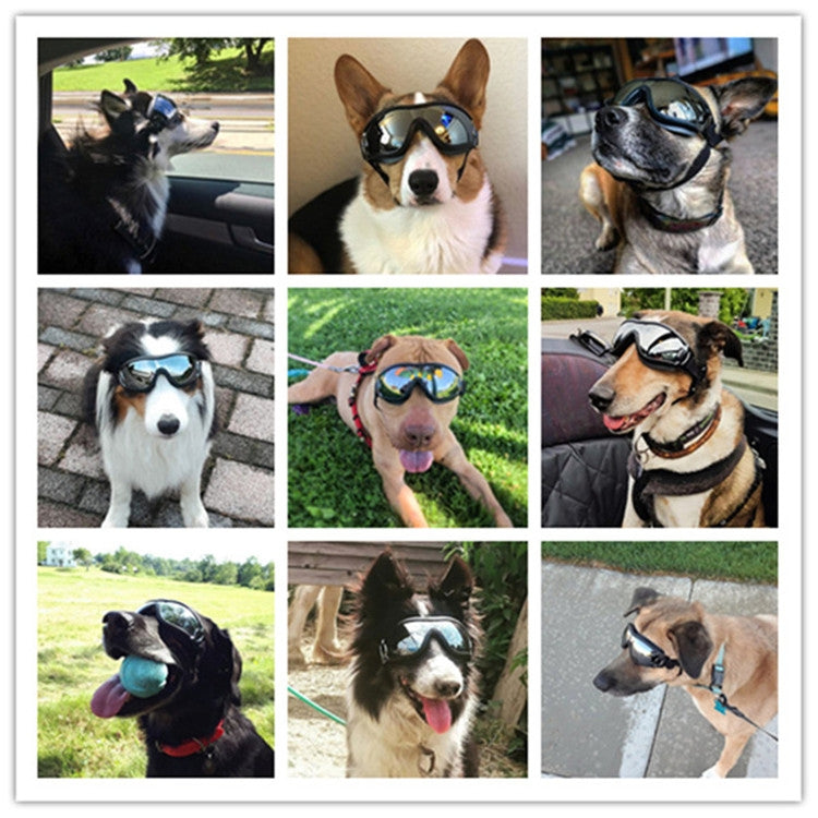 Pet Glasses Big Dog Goggles Waterproof Windproof Sunscreen UV Protection