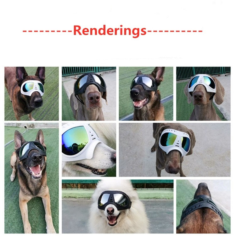 Pet Mask Glasses Waterproof And Snowproof Soft Frame Goggles Dog Supplies Sunglasses