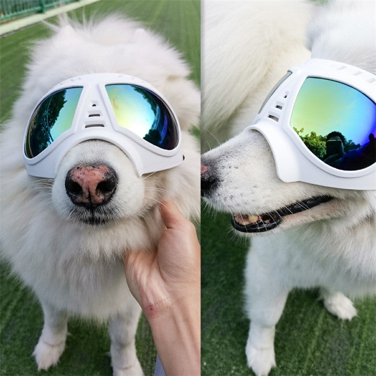 Pet Mask Glasses Waterproof And Snowproof Soft Frame Goggles Dog Supplies Sunglasses