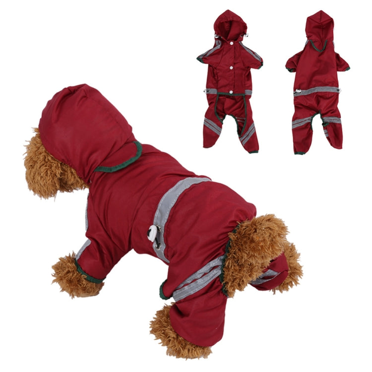 Waterproof Jacket Clothes Fashion Pet Raincoat Puppy Dog Cat Hoodie Raincoat