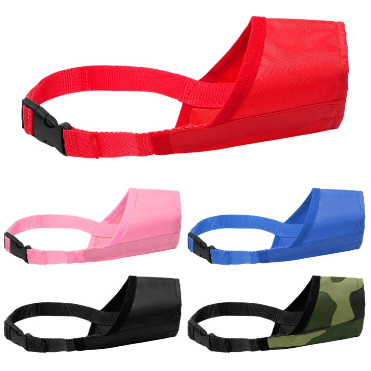 Pet Supplier Dog Muzzle Breathable Nylon Comfortable Soft Mesh Adjustable Pet Mouth Mask Prevent Bite, 12cm, 14cm, 16cm, 18cm, 20cm, 22cm