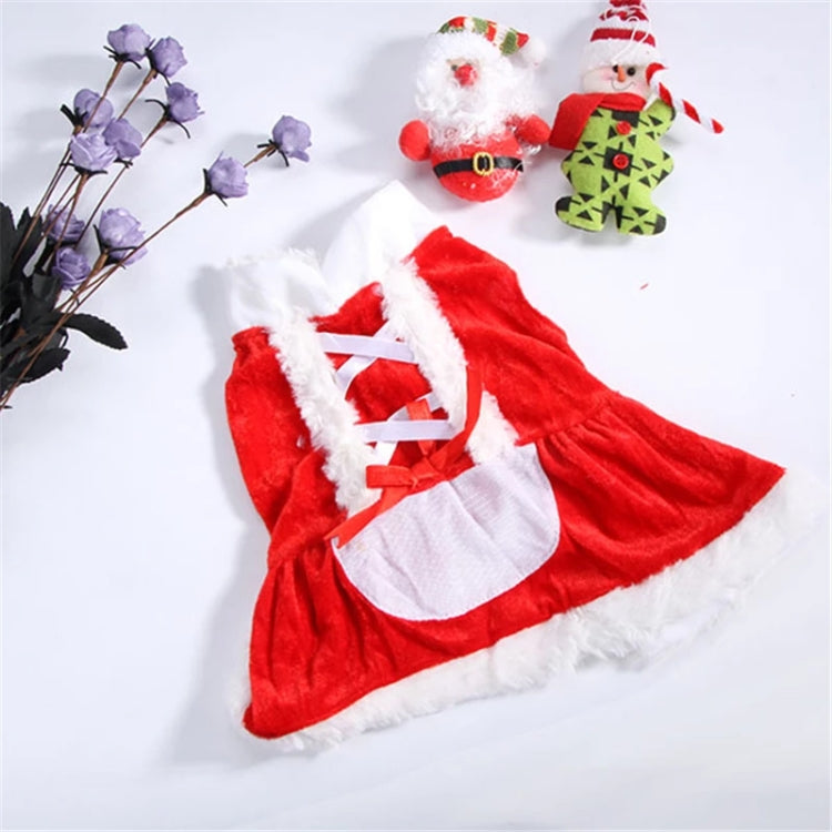 Christmas Dog Clothes for Small Dogs Santa Dog Costume Winter Pet Coats, L, M, S, XS, XXS