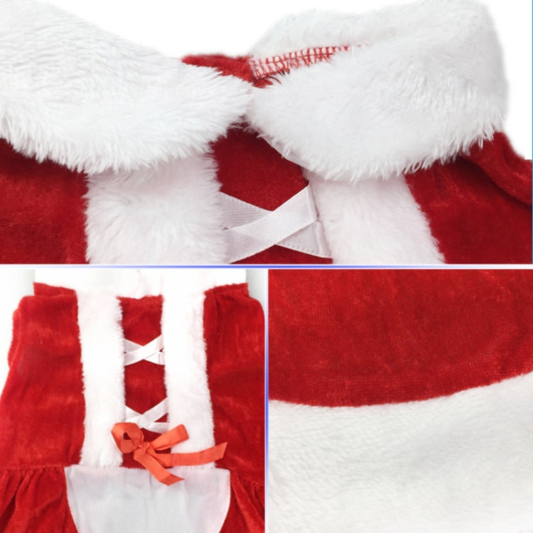 Christmas Dog Clothes for Small Dogs Santa Dog Costume Winter Pet Coats, L, M, S, XS, XXS