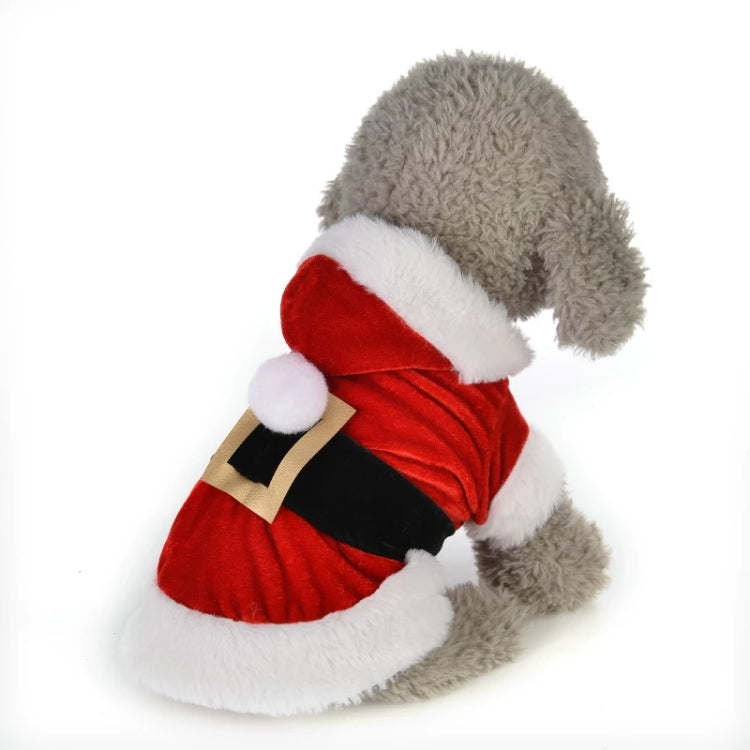 Christmas Dog Clothes for Small Dogs Santa Dog Costume Winter Pet Coats, L, M, S, XS, XXS