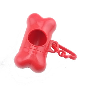 Dog Poop Dispenser Dog Poop Bag Bone Dispenser Case Pet Waste Bags