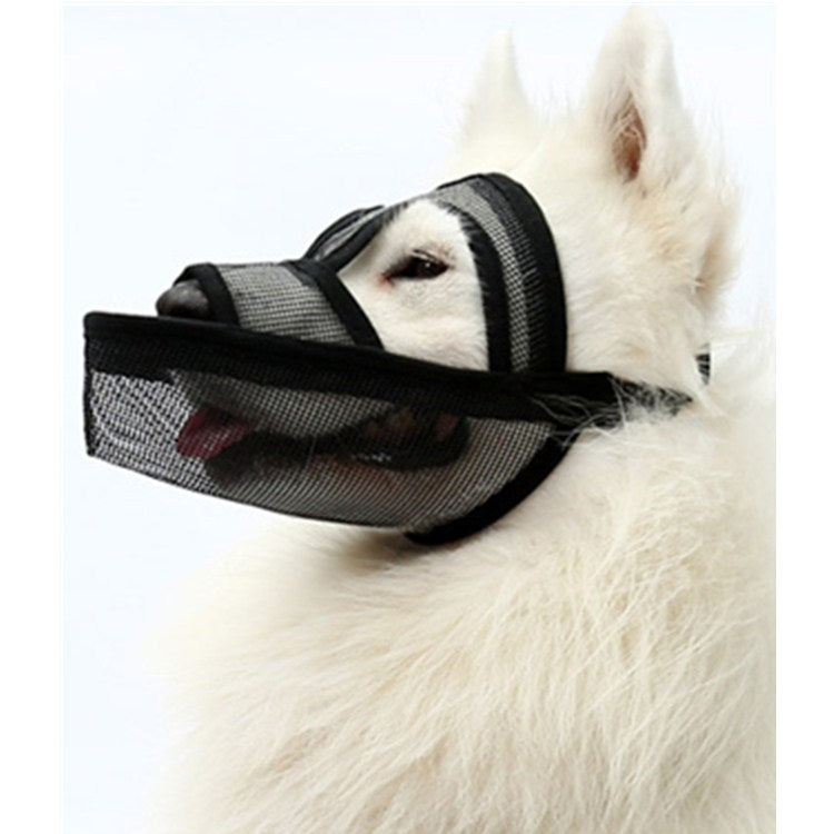 Small And Medium-sized Long-mouth Dog Mouth Cover Teddy Dog Mask