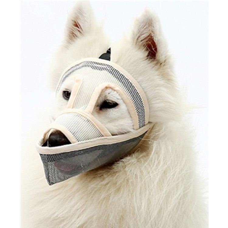 Small And Medium-sized Long-mouth Dog Mouth Cover Teddy Dog Mask