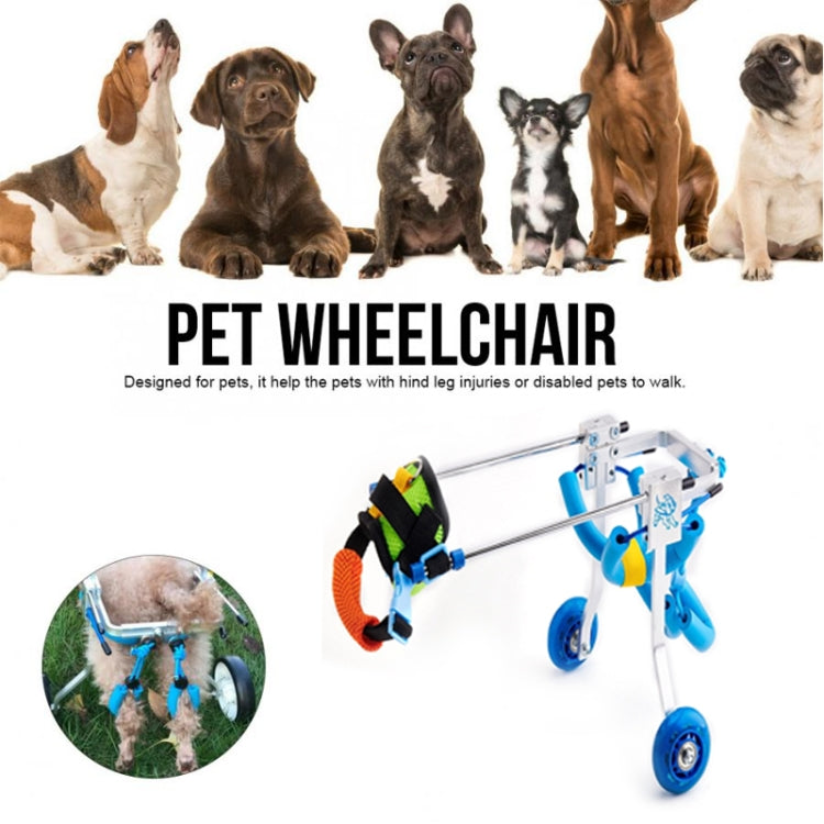 Pet Wheelchair Disabled Dog Old Dog Cat Assisted Walk Car Hind Leg Exercise Car For Dog/Cat Care