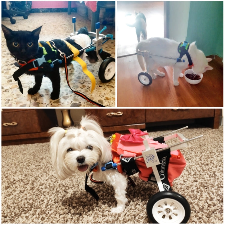 Pet Wheelchair Disabled Dog Old Dog Cat Assisted Walk Car Hind Leg Exercise Car For Dog/Cat Care