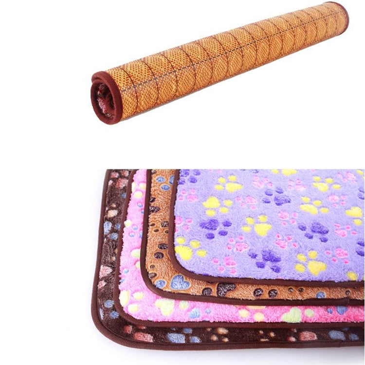 Pet Double-sided Mat Vine Cushion Kennel Cat Blanket Mat