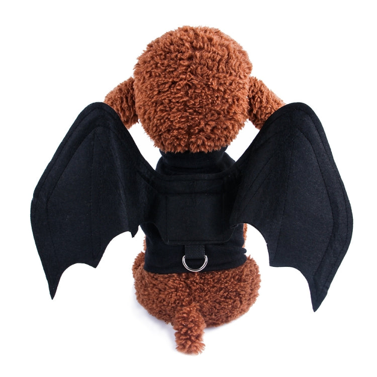 Creative Cat Dog Halloween Bat Wings Funny Props Pet Clothes