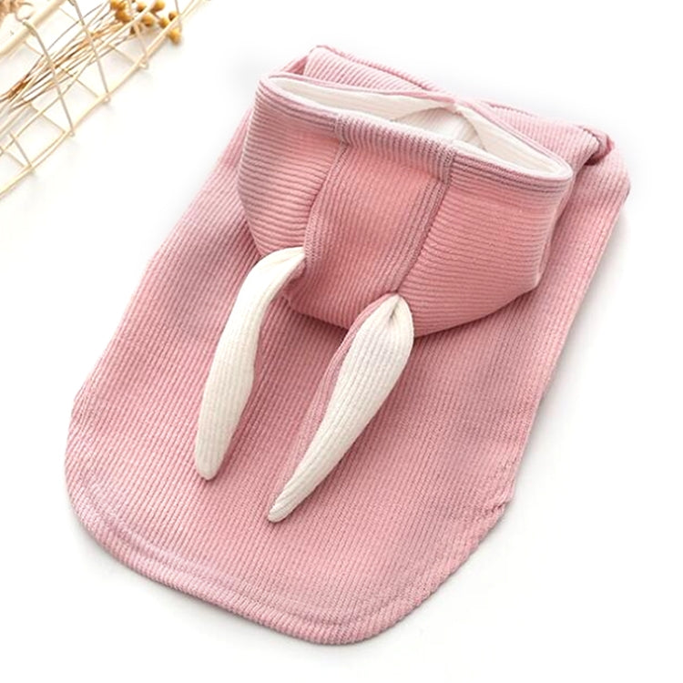 Comfortable Fashion Lovely Rabbit Ear Dog Teddy Pet Cat Sweatshirt