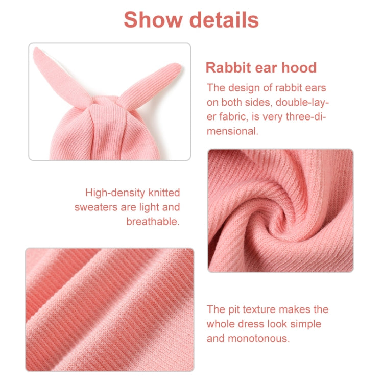 Comfortable Fashion Lovely Rabbit Ear Dog Teddy Pet Cat Sweatshirt