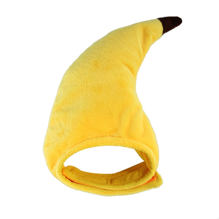 Creative Turned Funny Pet Cat Teddy Festival Funny Banana Headgear, Banana Headgear